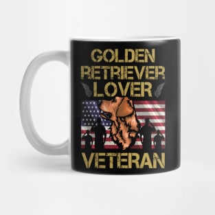 Veteran Golden Retriever Lover Mug